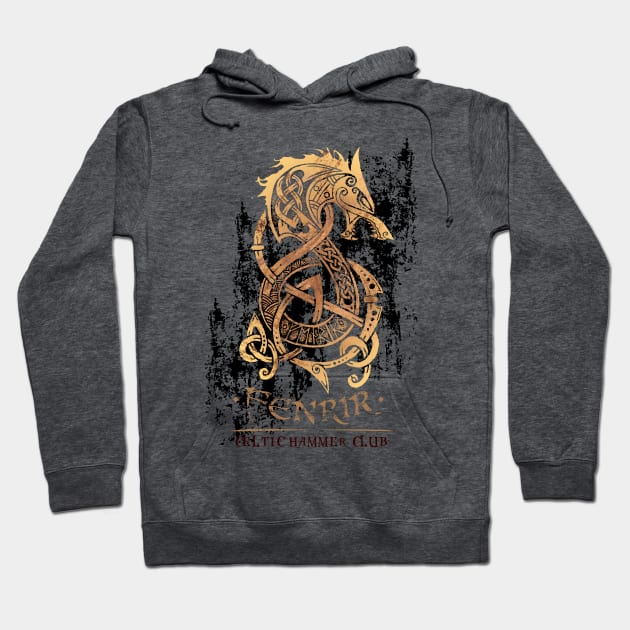 Fenrir: The Monster Wolf of Norse Mythology Hoodie by celtichammerclub